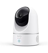 eufy Security Indoor CAM 2K Pan & Tilt, Camara vigilancia WiFi Interior, Reconocimiento de Persona...